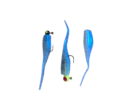 Crappie Darter 2"  Blue Pearl Pepper