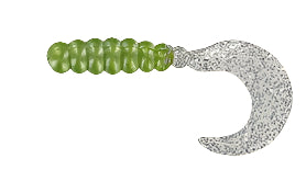 StrikeFury Grub 2" Silver Frog