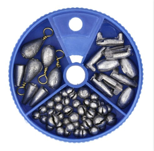 SINKER ASSORTMENT (62PCS)