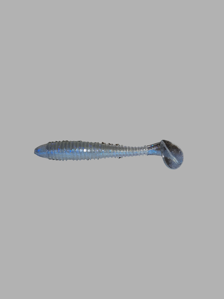 TailWhip 3.8" Paddle Tail Swimbait - Blue Gizzard