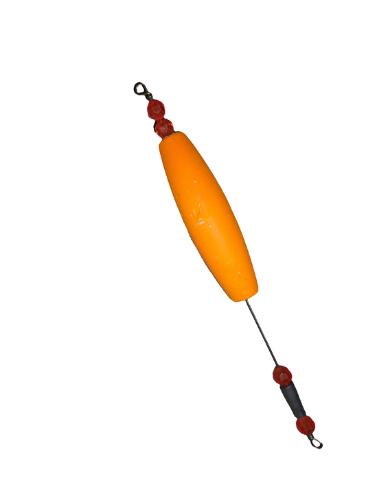 PopStrike Rattle Cigar-Shaped 3" Weighted Wire Leader Pre rigged Cork