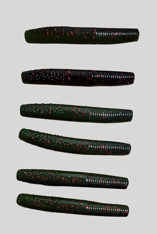 2.75" Whacky Whisper Black Neon / Watermelon Red