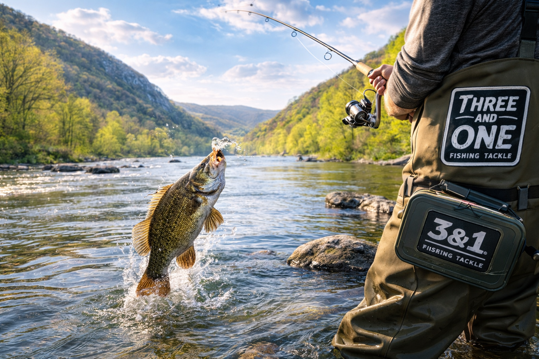 Springtime Fishing for Catfish and Smallmouth Bass in West Virginia and Virginia