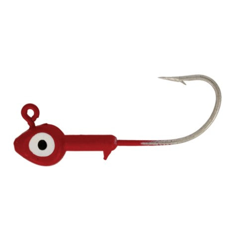 SALTWATER FISH HEAD 3/8 OZ, RED