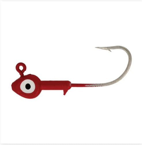 SALTWATER FISH HEAD 1/4 OZ, RED