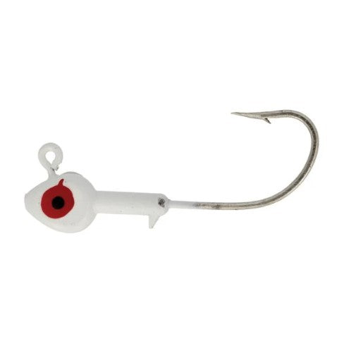 SALTWATER FISH HEAD 1/8 OZ, WHITE