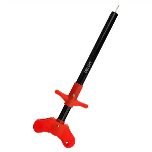 Hook Remover Red Anodized aluminum.